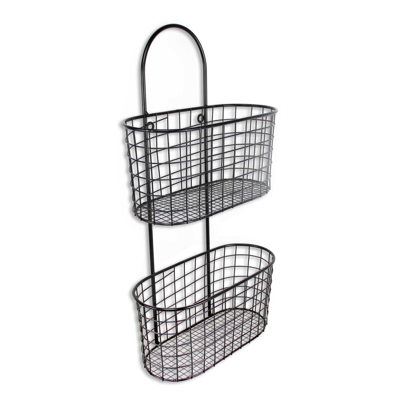 Gracie Oaks Nagy Wall Hanging Storage Basket & Reviews Wayfair